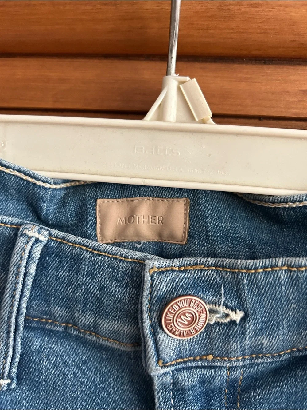 Mother The Hustler Ankle Straight Leg Jeans Size 29 - Picture 2 of 7